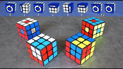 Patron De Cubo Rubik Patrones o figuras en el cubo de Rubik de 3x3 - YouTube